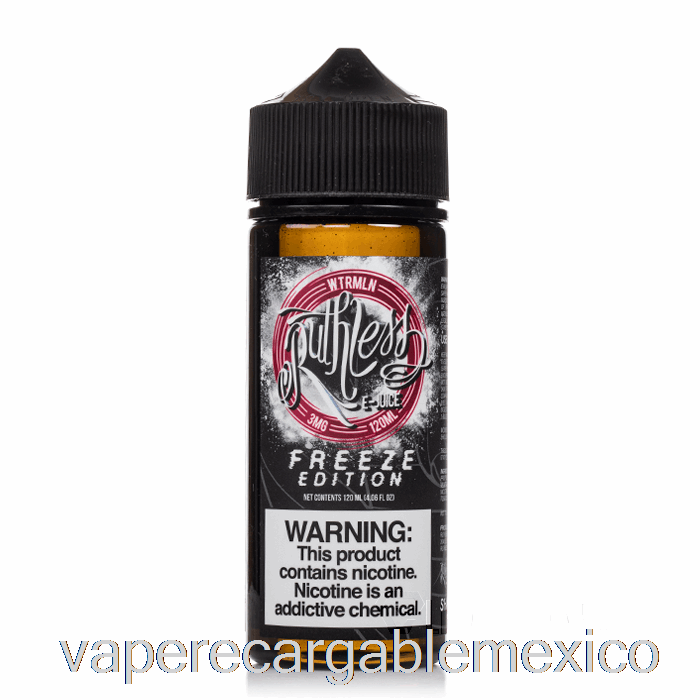 Vape Recargable Wtrmln - Edición Congelada - Vapor Despiadado - 120ml 3mg